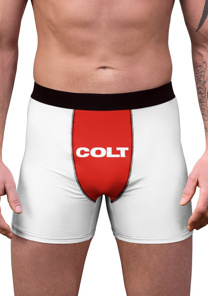 COLT Logo Red Pouch Boxer Briefs