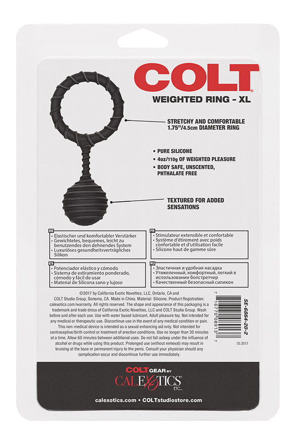 colt weighted ring xl package back