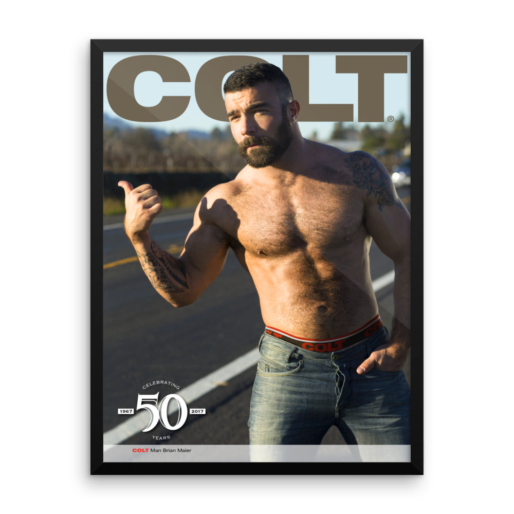 COLT Man Framed Poster - Brian Maier