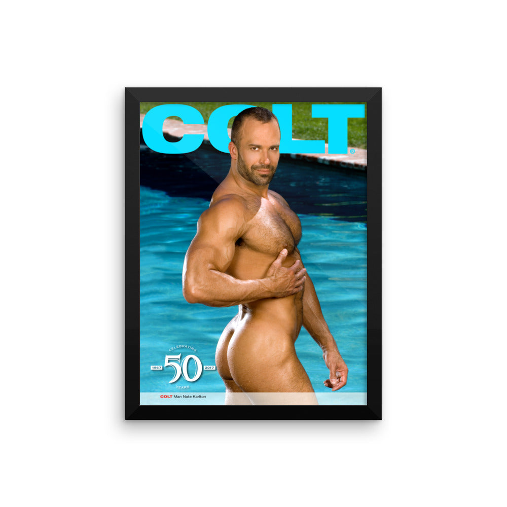 COLT Man Framed Poster - Nate Karlton