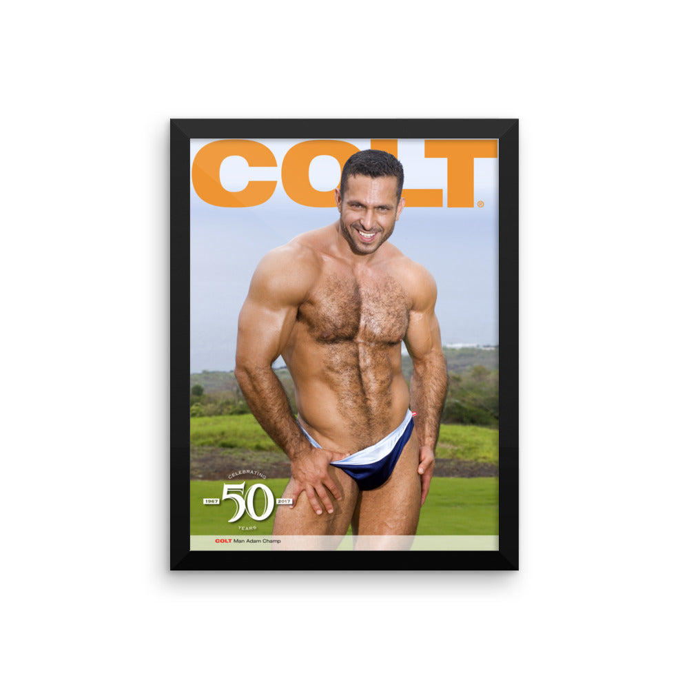 COLT Man Framed Poster - Adam Champ