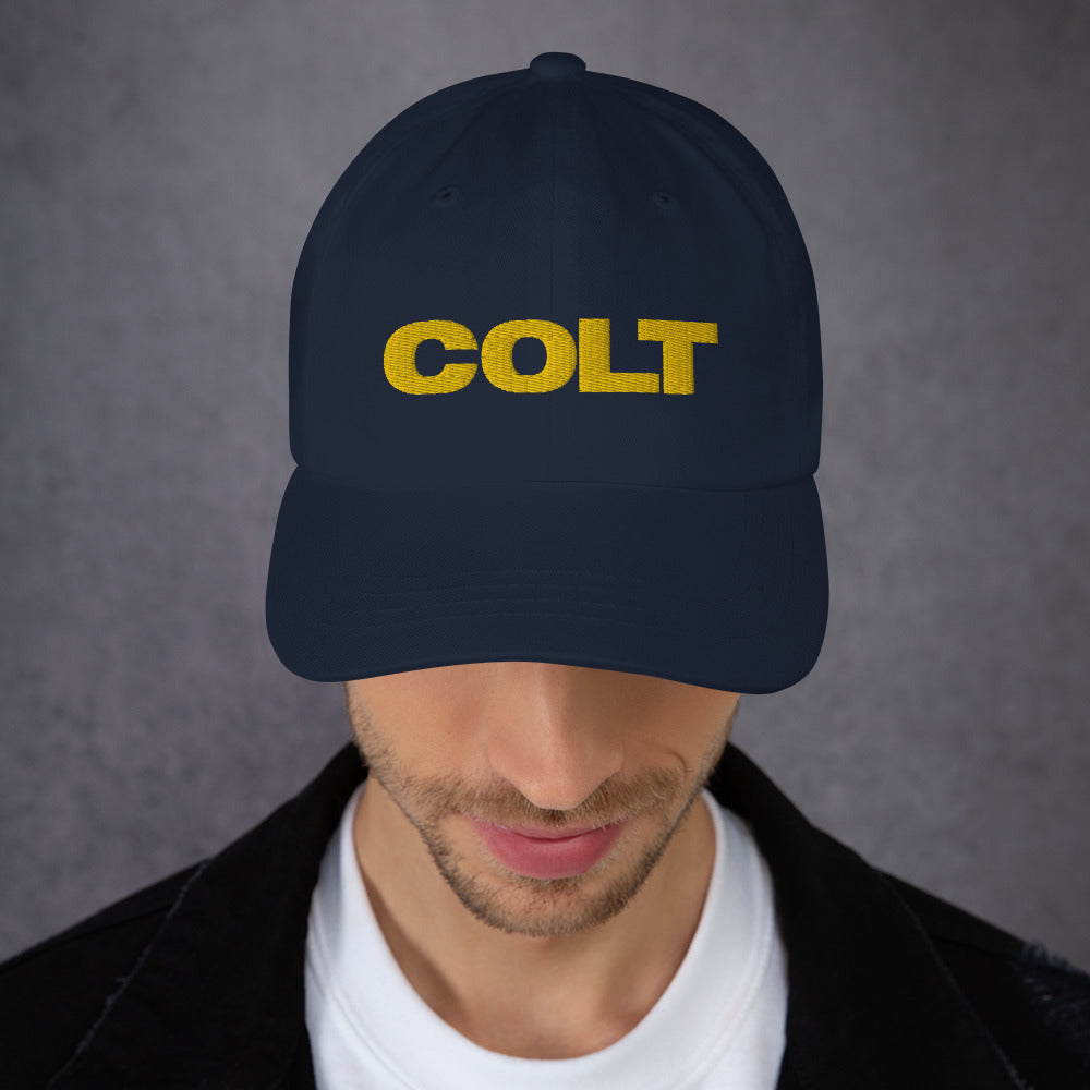 COLT Logo Low Profile Cap - Gold Logo