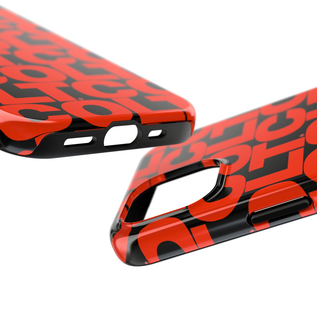 COLT Red & Black Logo Tough Mobile Phone Case