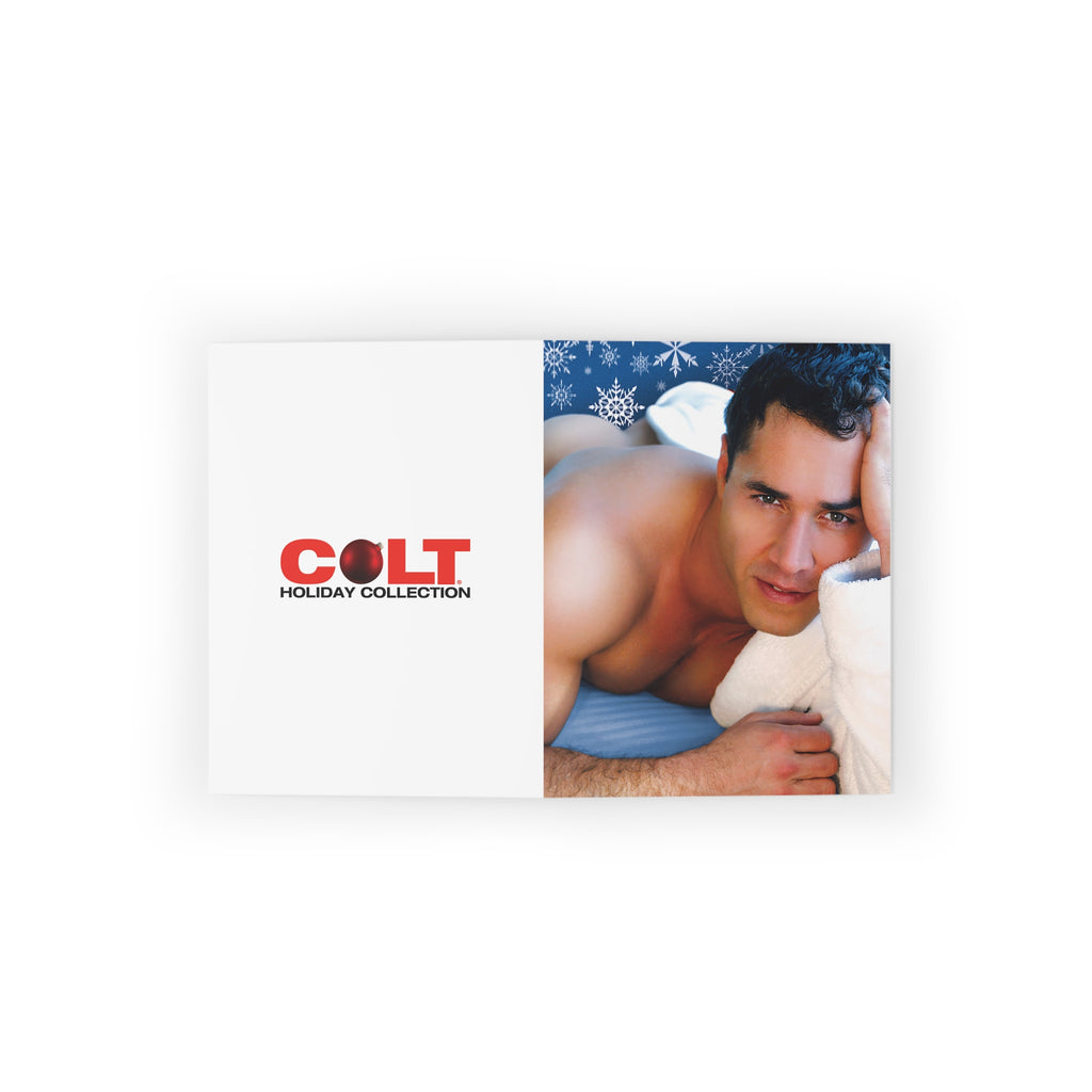 Copy of Greeting Card - Holiday Snowflake Man Dean Phoenix