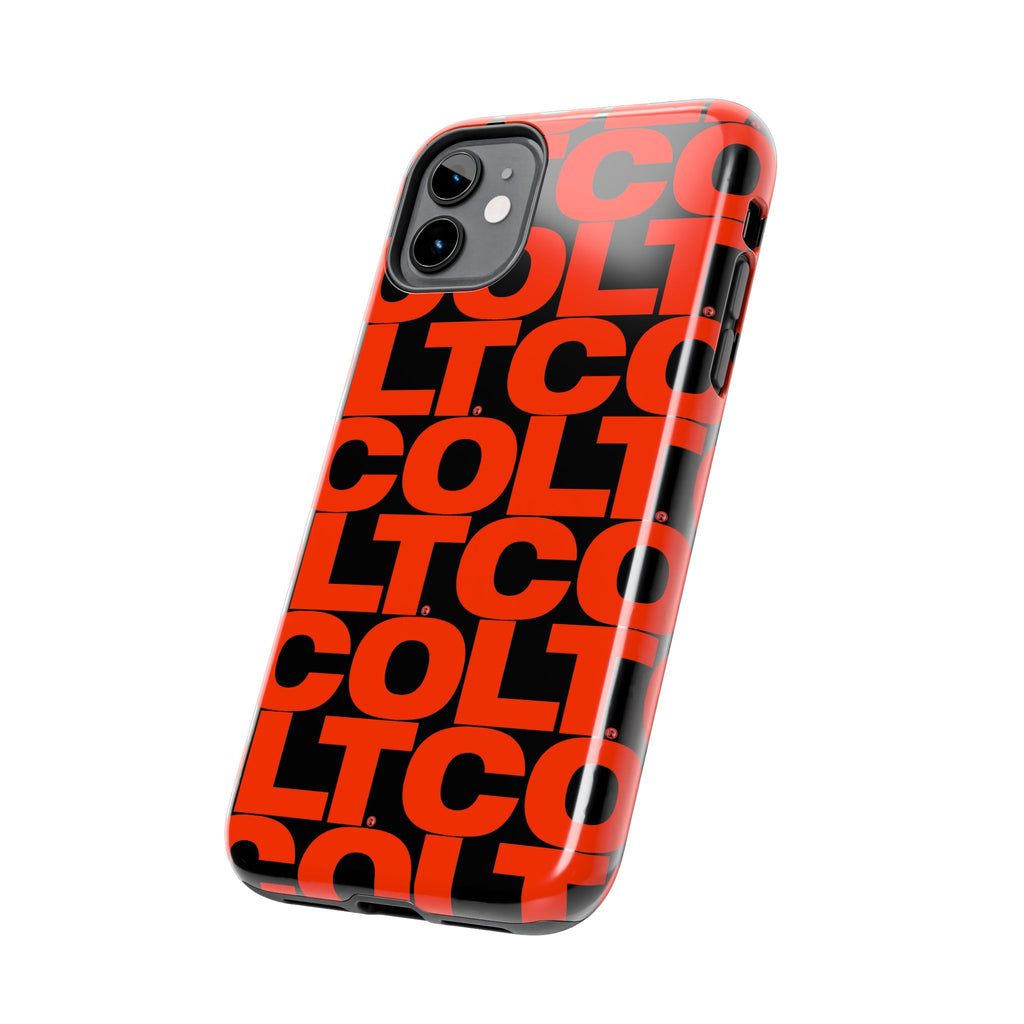 COLT Red & Black Logo Tough Mobile Phone Case