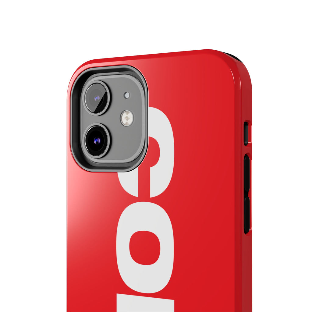 COLT Red & White Logo Tough Mobile Phone Case