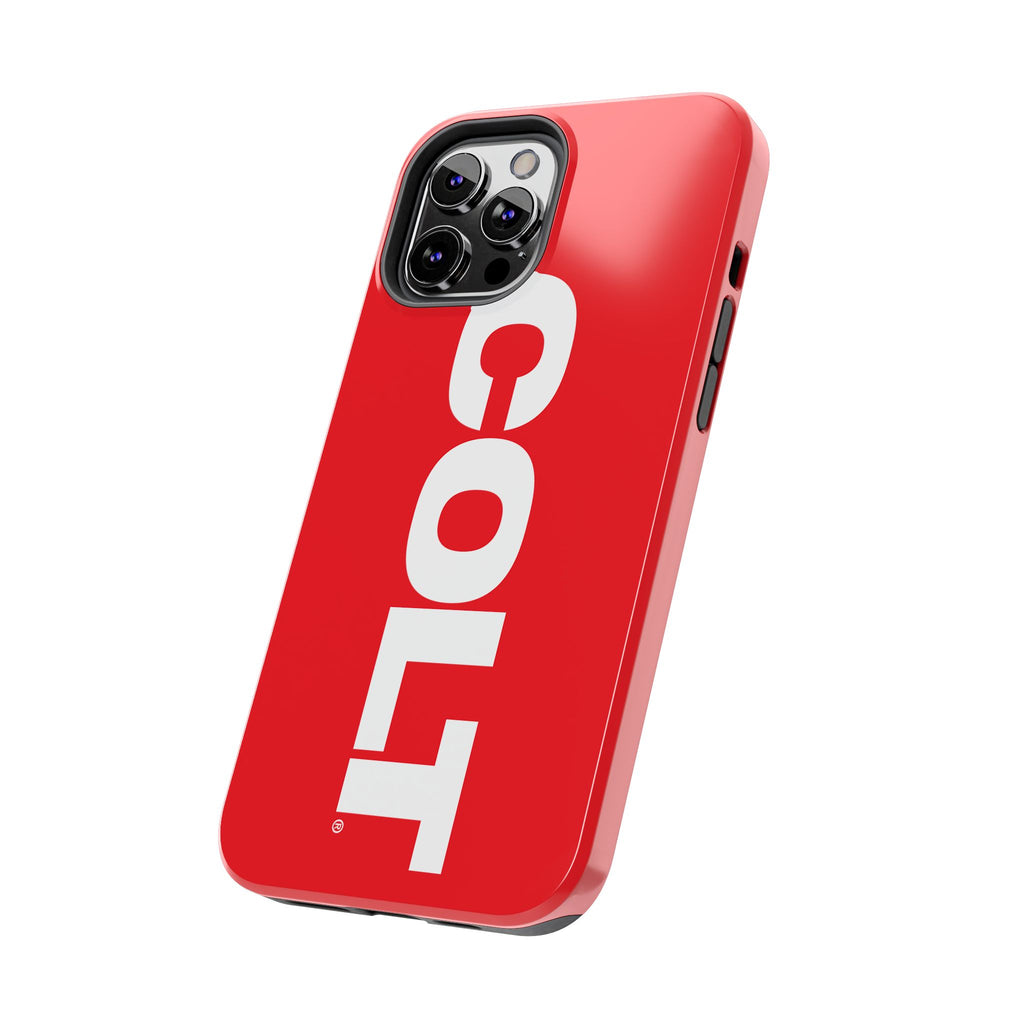 COLT Red & White Logo Tough Mobile Phone Case