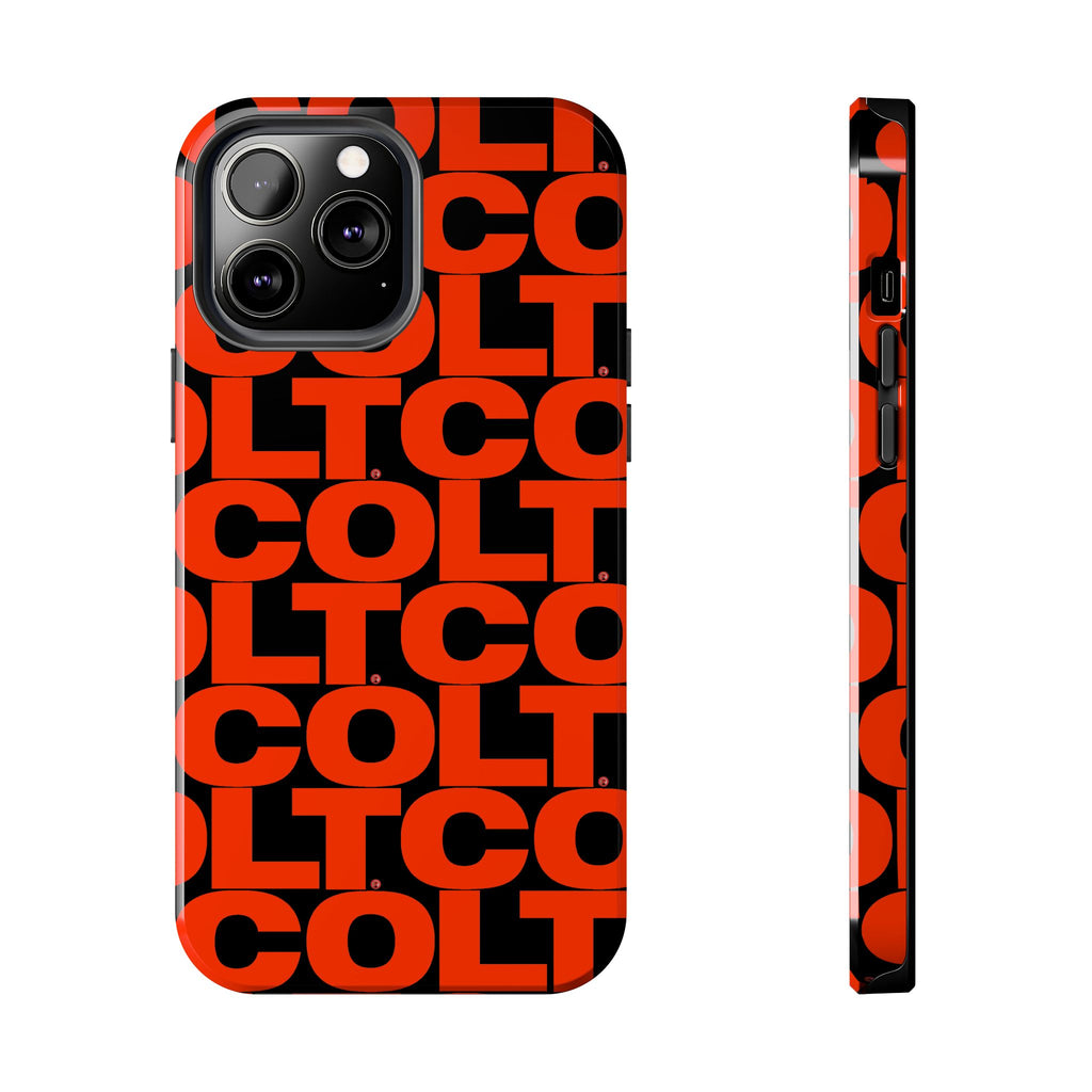 COLT Red & Black Logo Tough Mobile Phone Case