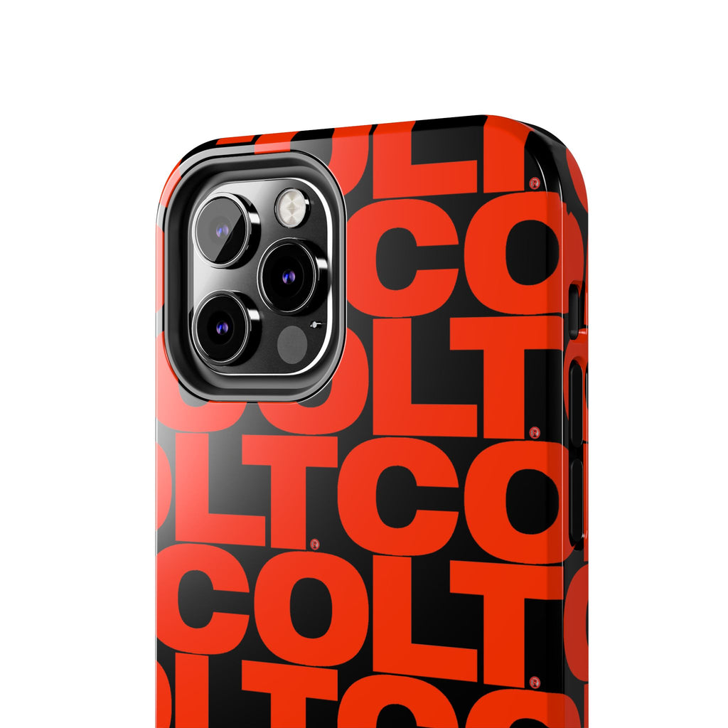 COLT Red & Black Logo Tough Mobile Phone Case