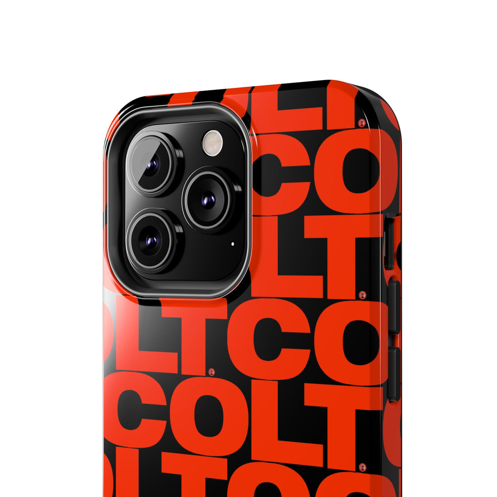 COLT Red & Black Logo Tough Mobile Phone Case