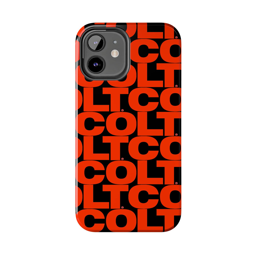 COLT Red & Black Logo Tough Mobile Phone Case