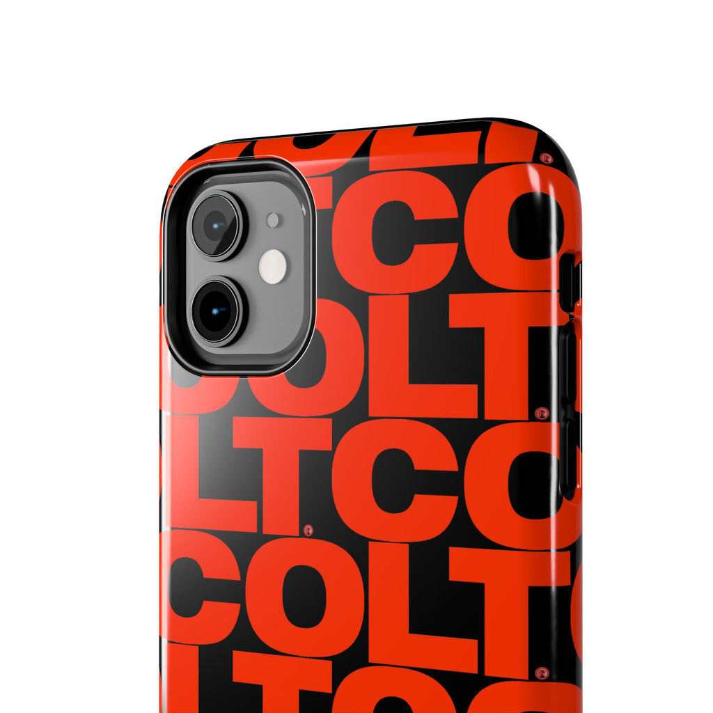 COLT Red & Black Logo Tough Mobile Phone Case