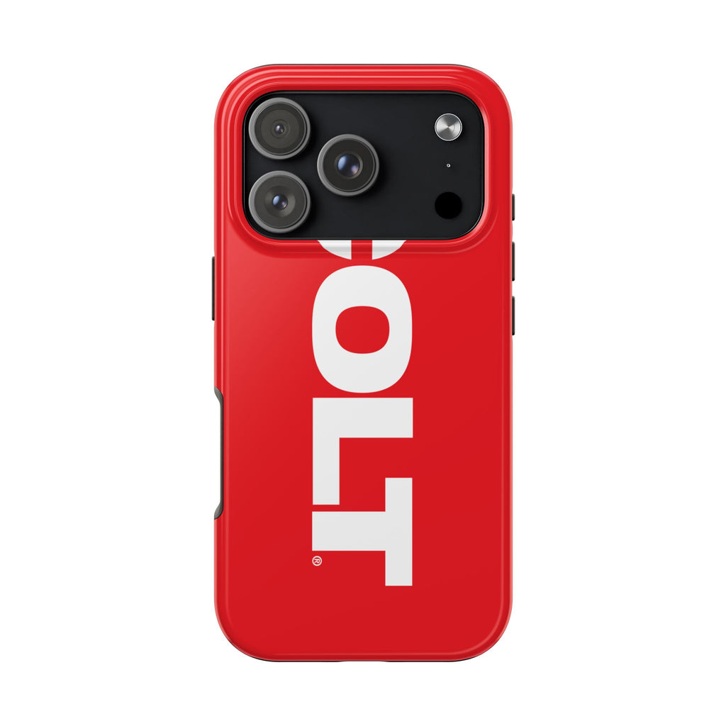 COLT Red & White Logo Tough Mobile Phone Case