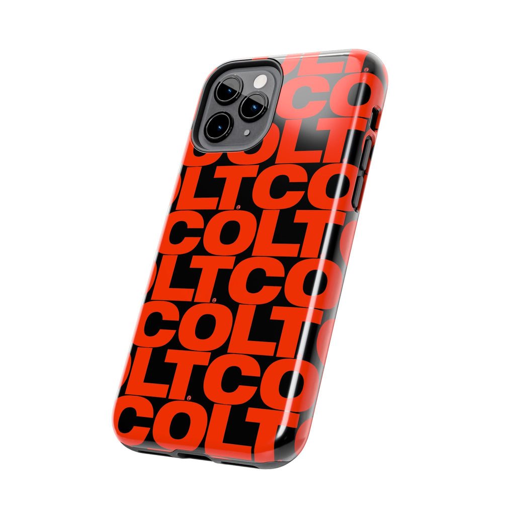 COLT Red & Black Logo Tough Mobile Phone Case