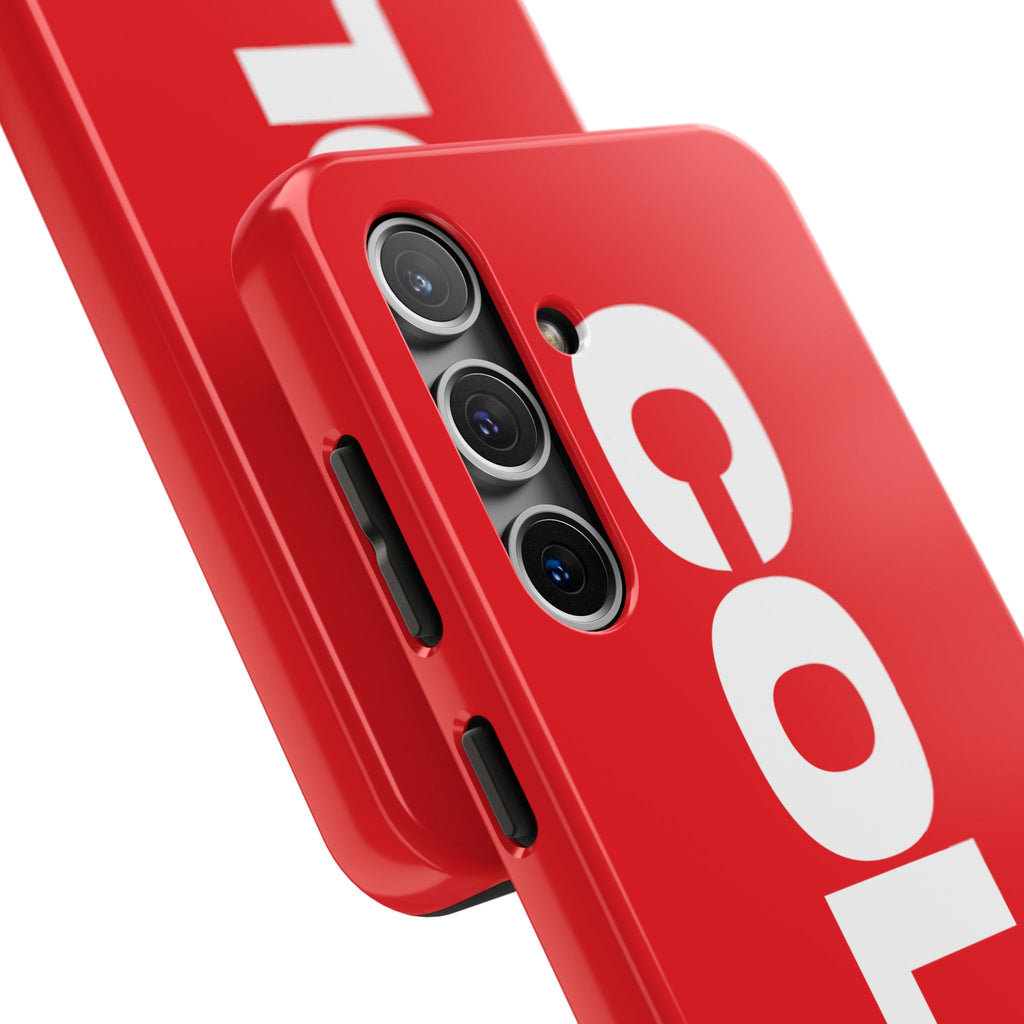 COLT Red & White Logo Tough Mobile Phone Case