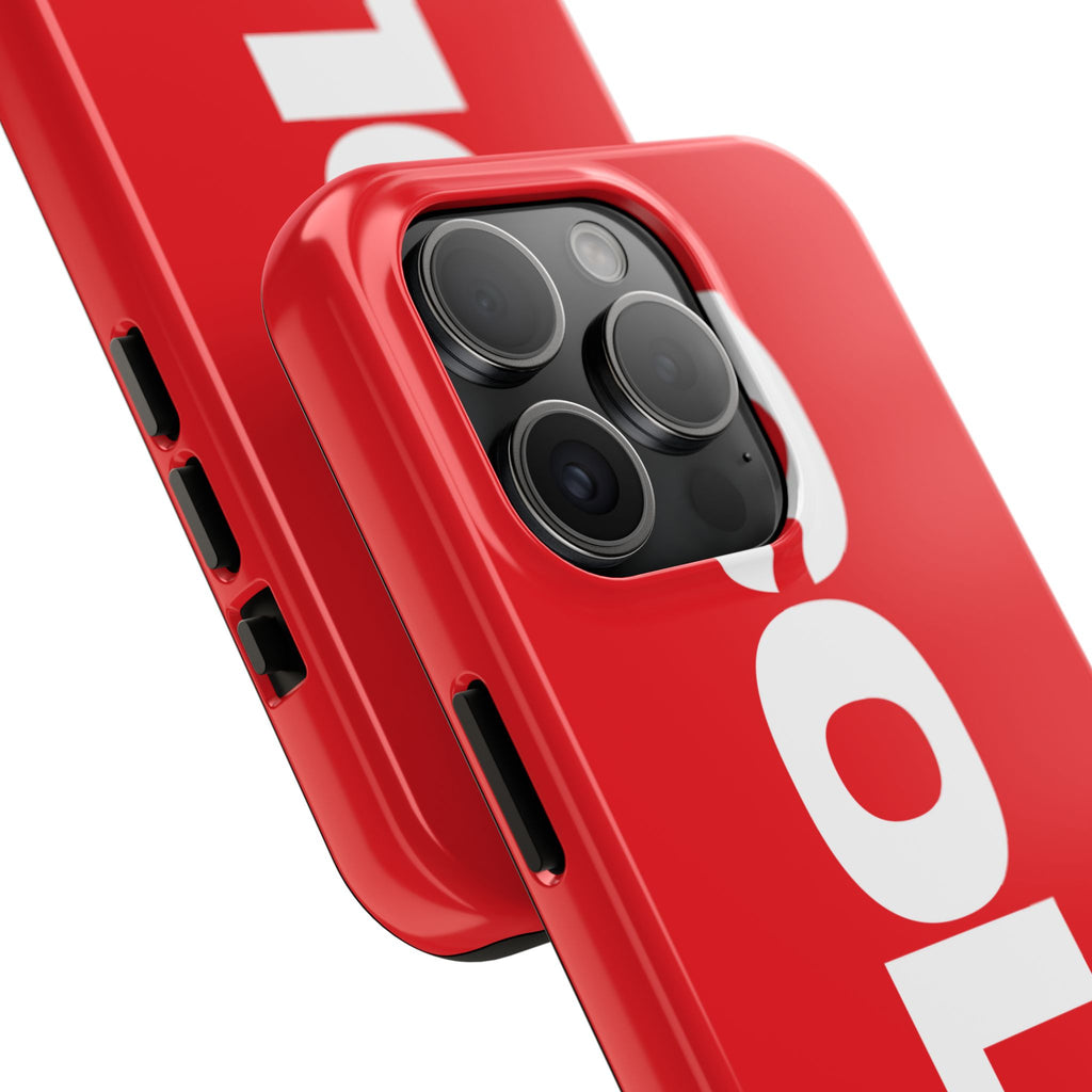 COLT Red & White Logo Tough Mobile Phone Case