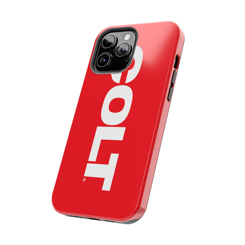 COLT Red & White Logo Tough Mobile Phone Case
