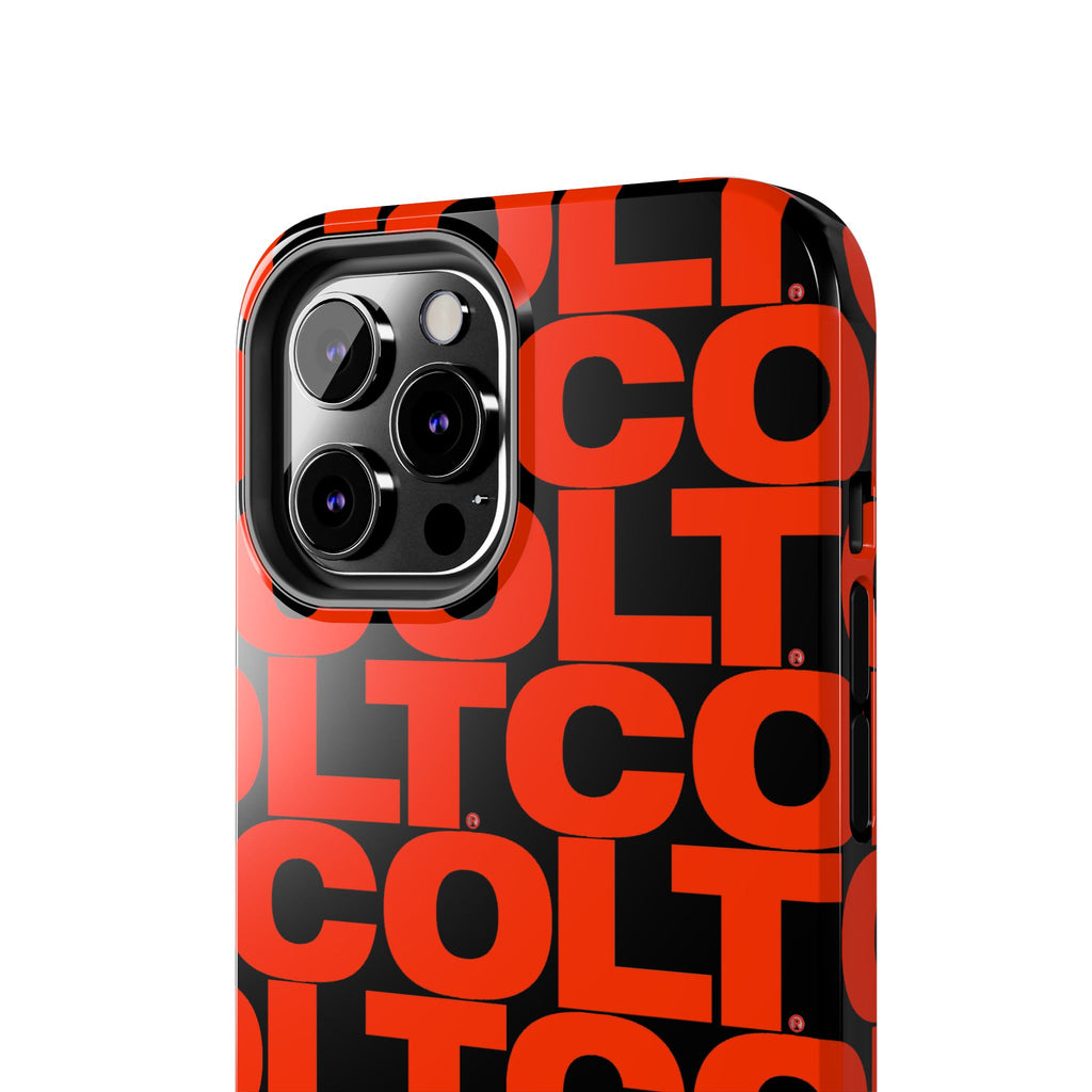 COLT Red & Black Logo Tough Mobile Phone Case