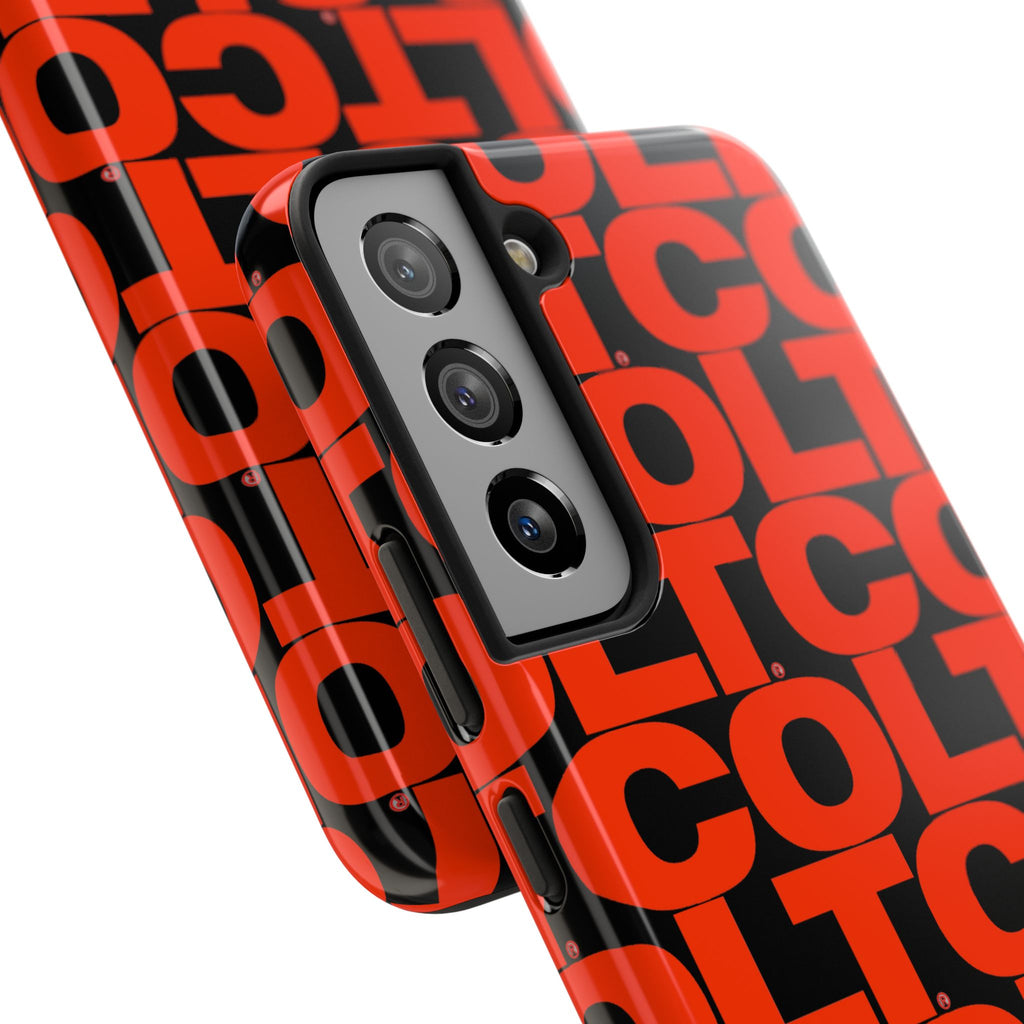 COLT Red & Black Logo Tough Mobile Phone Case