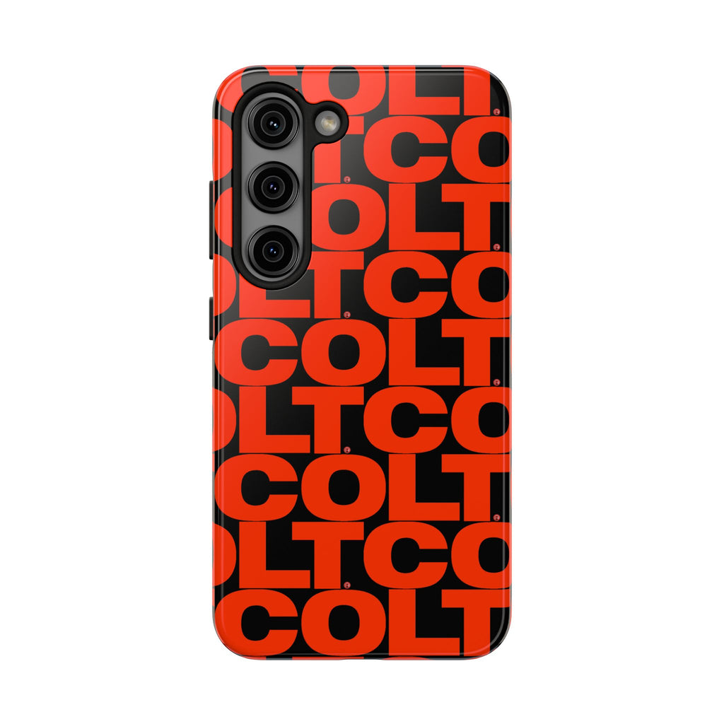 COLT Red & Black Logo Tough Mobile Phone Case
