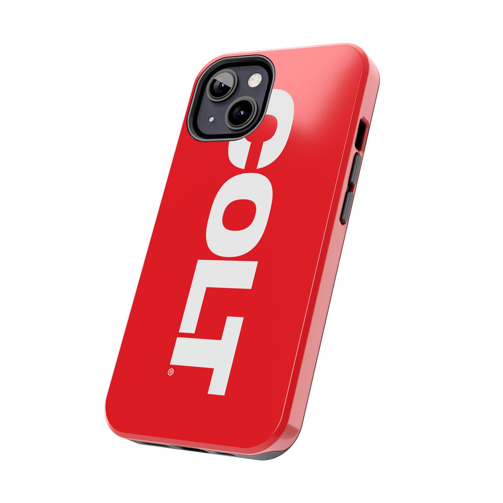COLT Red & White Logo Tough Mobile Phone Case