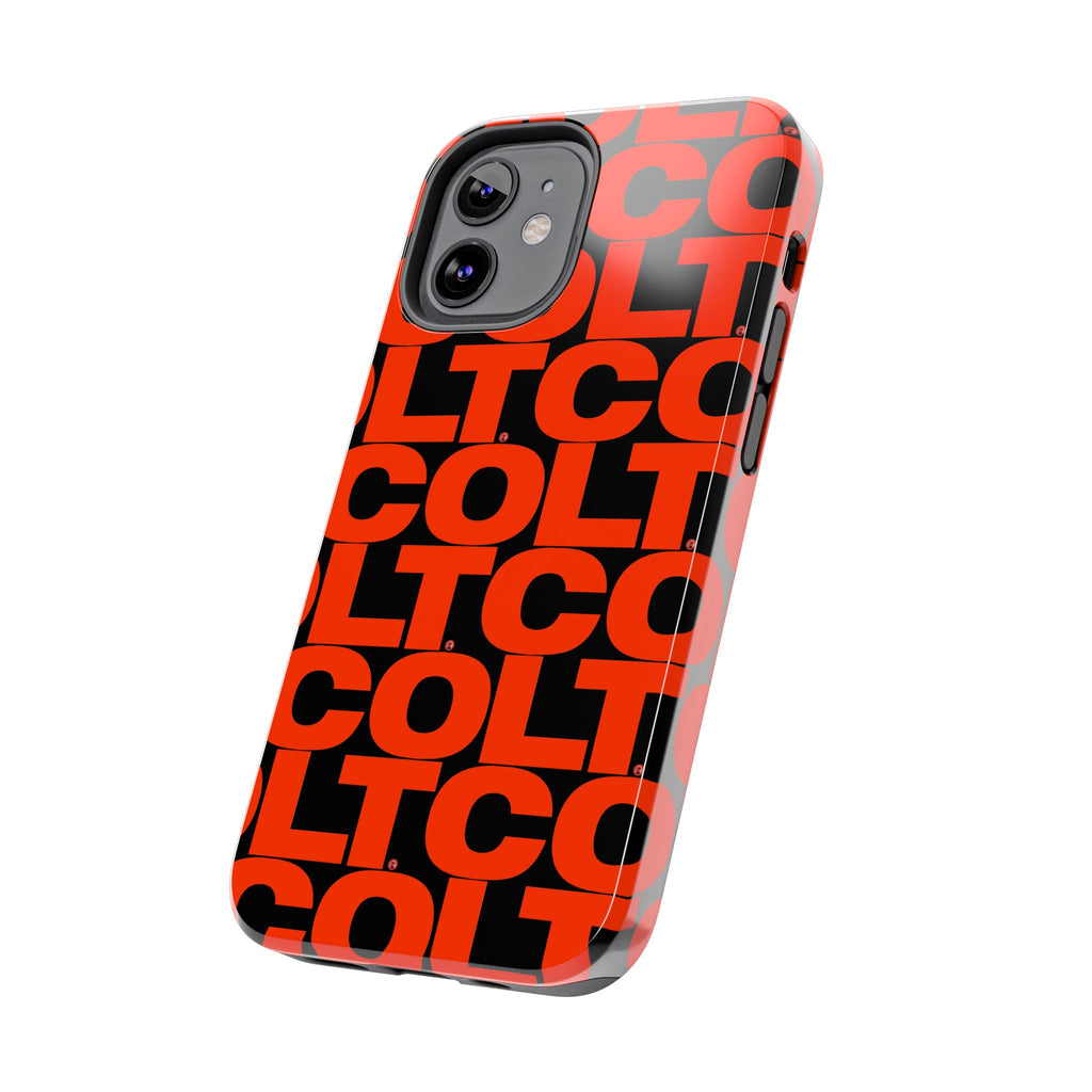 COLT Red & Black Logo Tough Mobile Phone Case