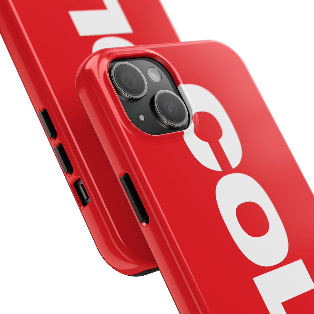 COLT Red & White Logo Tough Mobile Phone Case