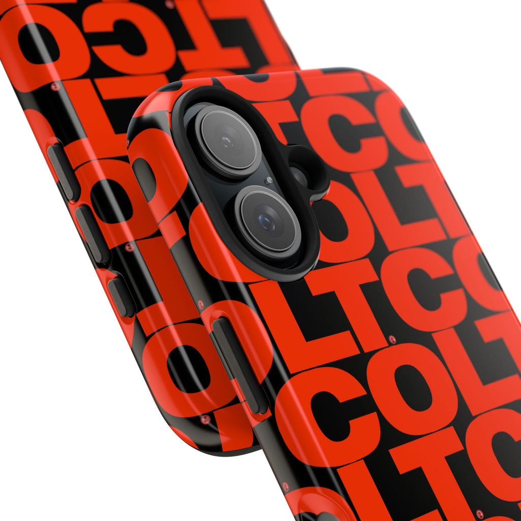 COLT Red & Black Logo Tough Mobile Phone Case