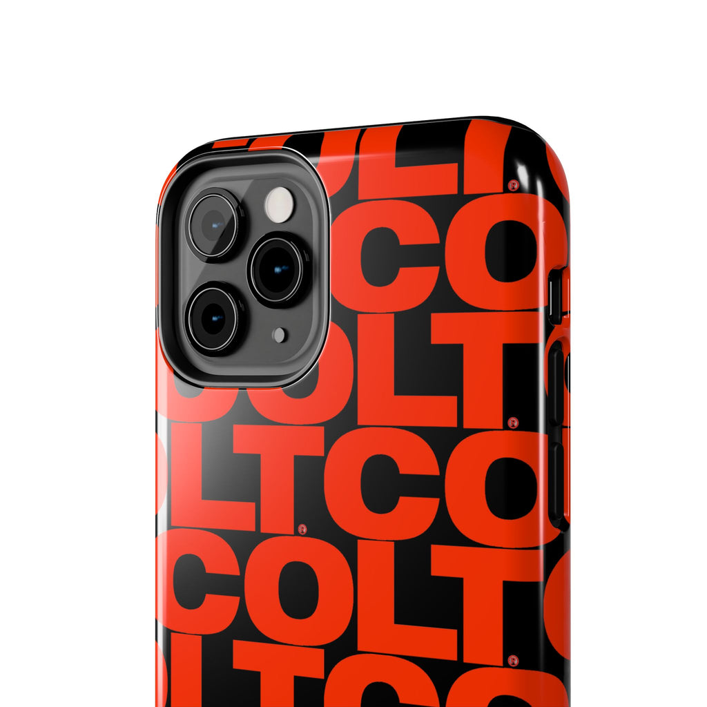 COLT Red & Black Logo Tough Mobile Phone Case