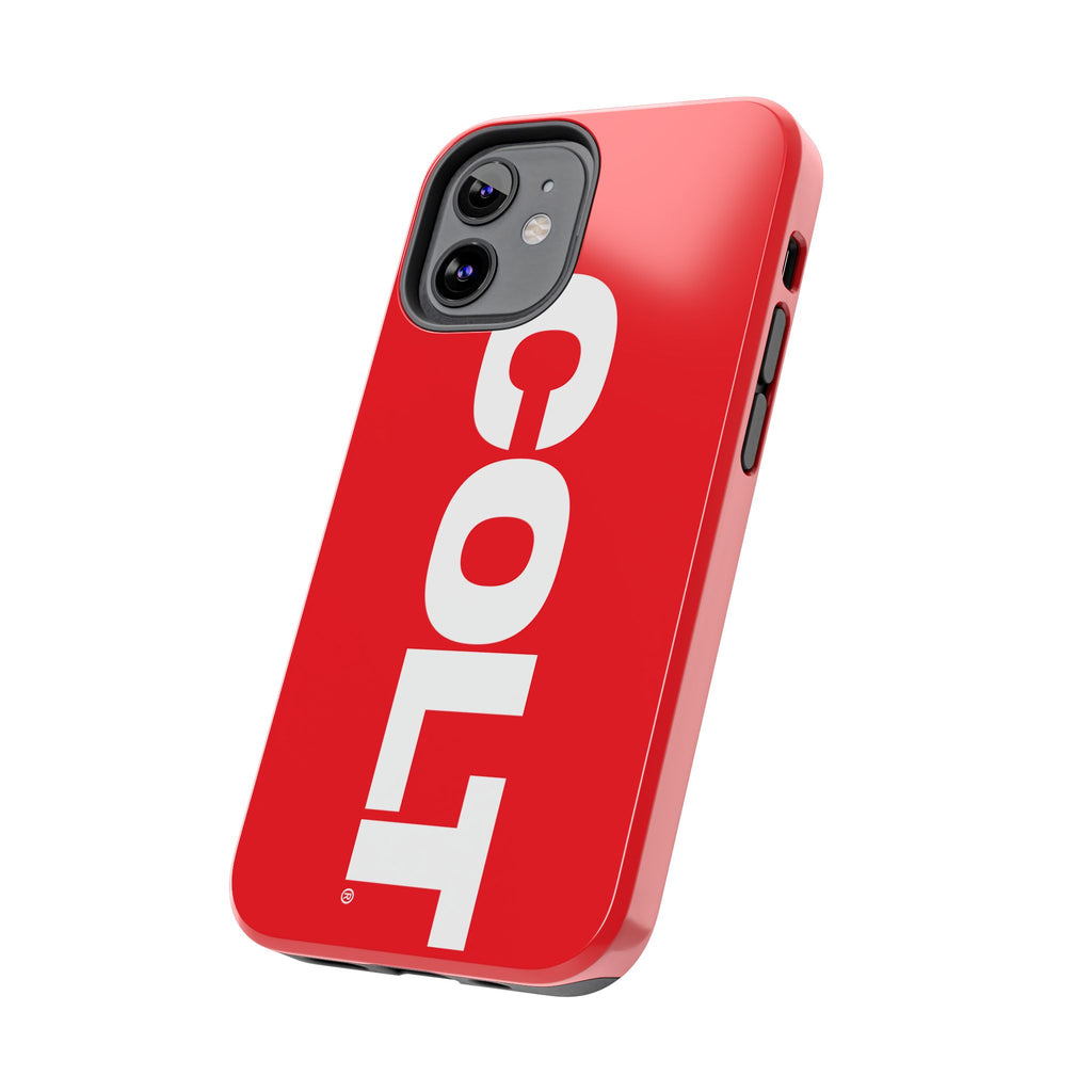 COLT Red & White Logo Tough Mobile Phone Case