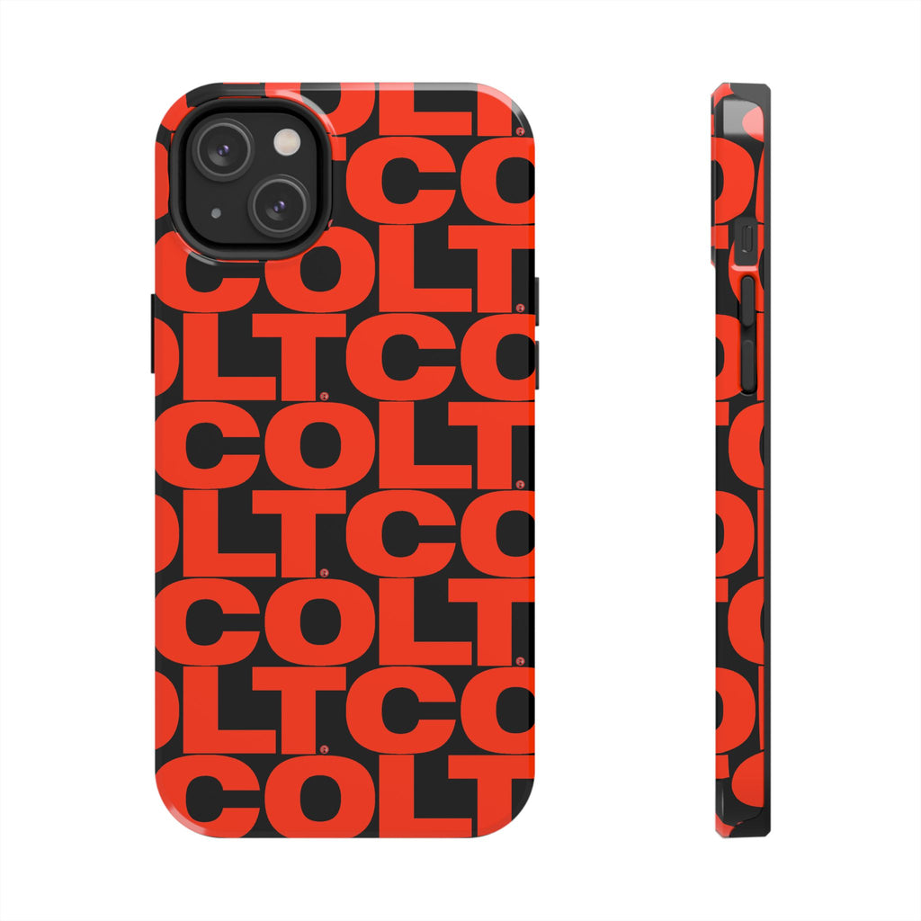 COLT Red & Black Logo Tough Mobile Phone Case