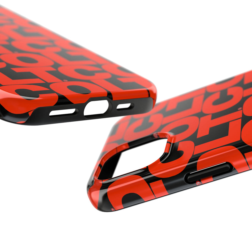 COLT Red & Black Logo Tough Mobile Phone Case