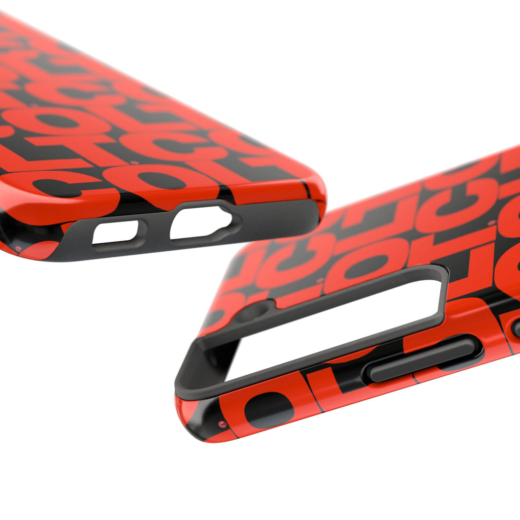 COLT Red & Black Logo Tough Mobile Phone Case