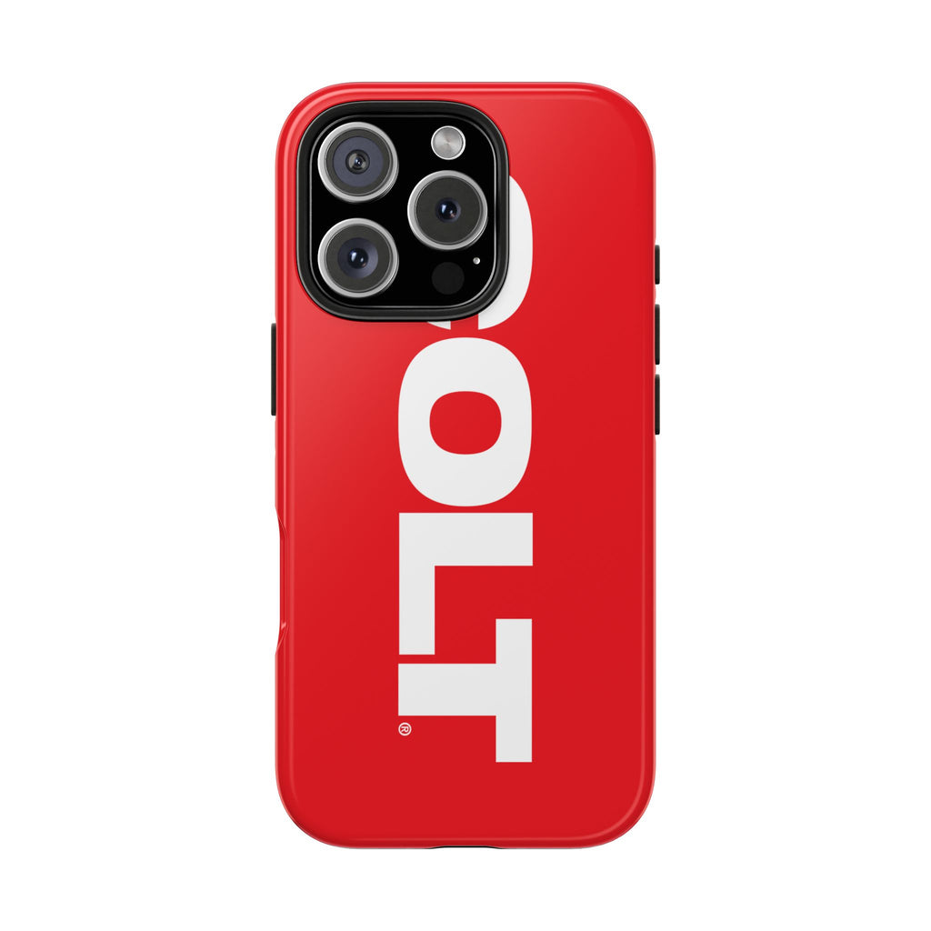 COLT Red & White Logo Tough Mobile Phone Case