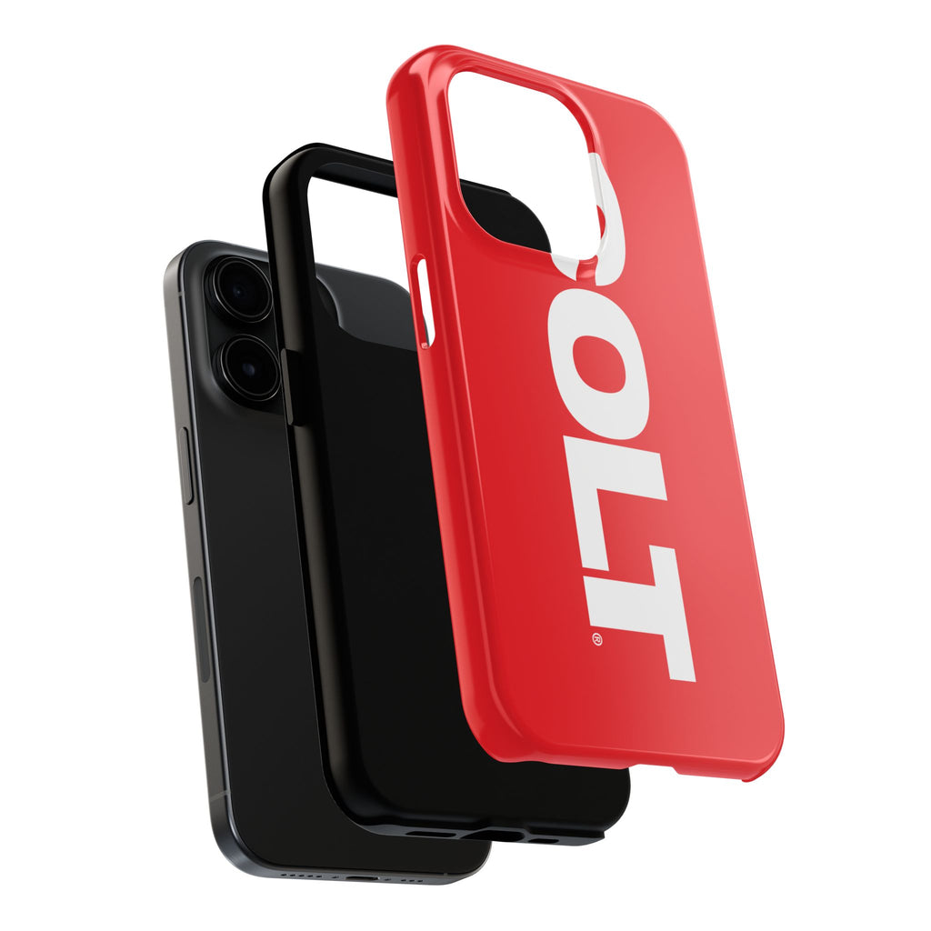 COLT Red & White Logo Tough Mobile Phone Case
