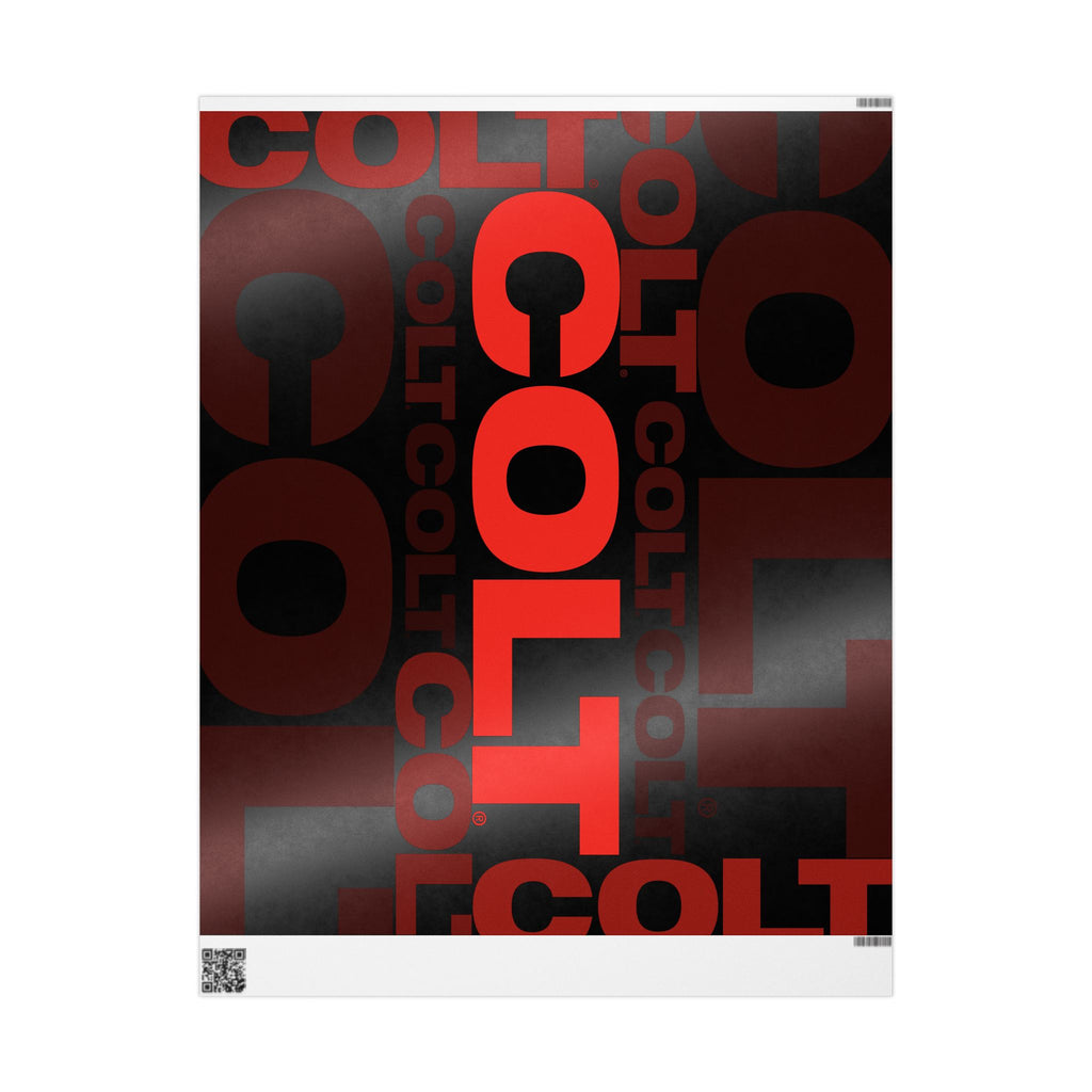 COLT Gift Wrapping Paper — COLT Black & Red