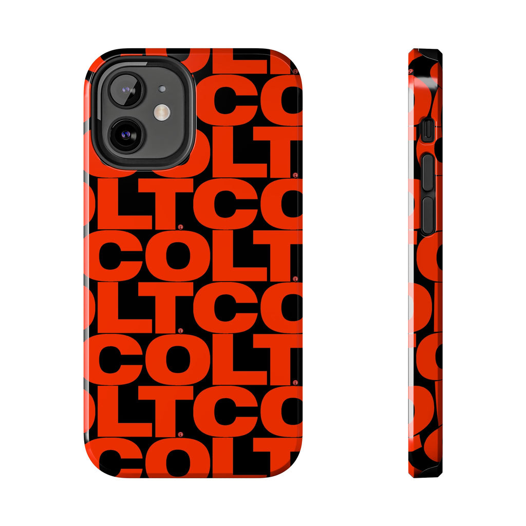 COLT Red & Black Logo Tough Mobile Phone Case