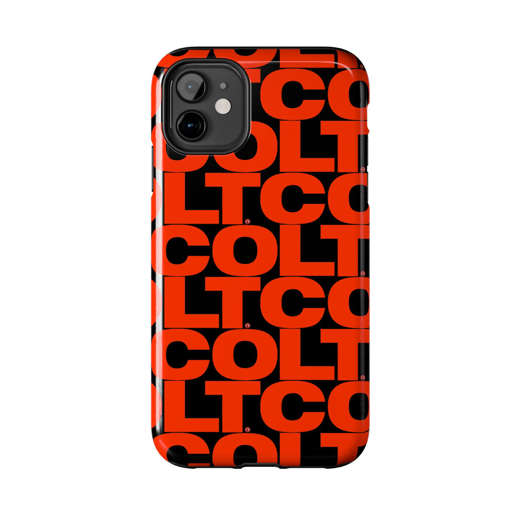 COLT Red & Black Logo Tough Mobile Phone Case