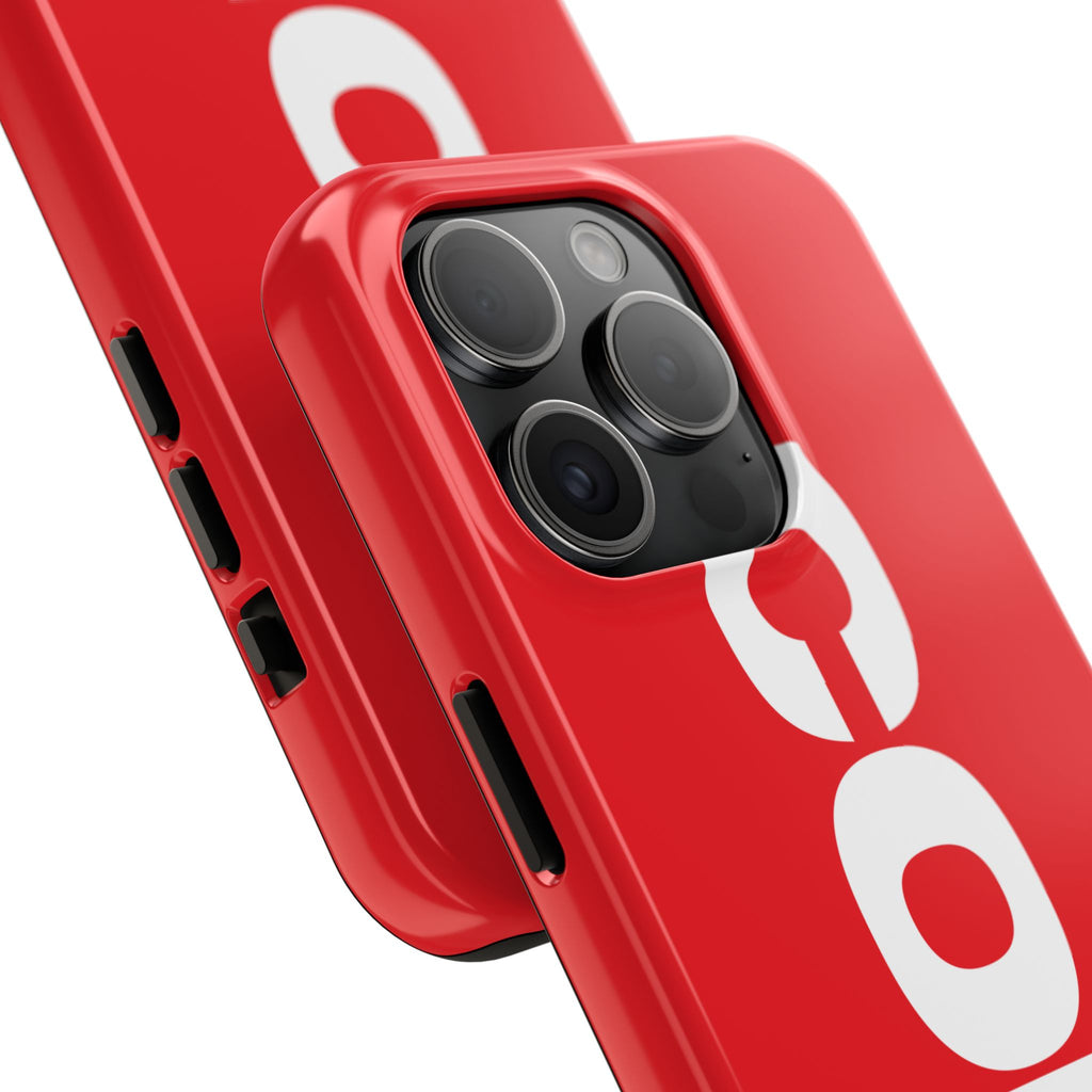 COLT Red & White Logo Tough Mobile Phone Case