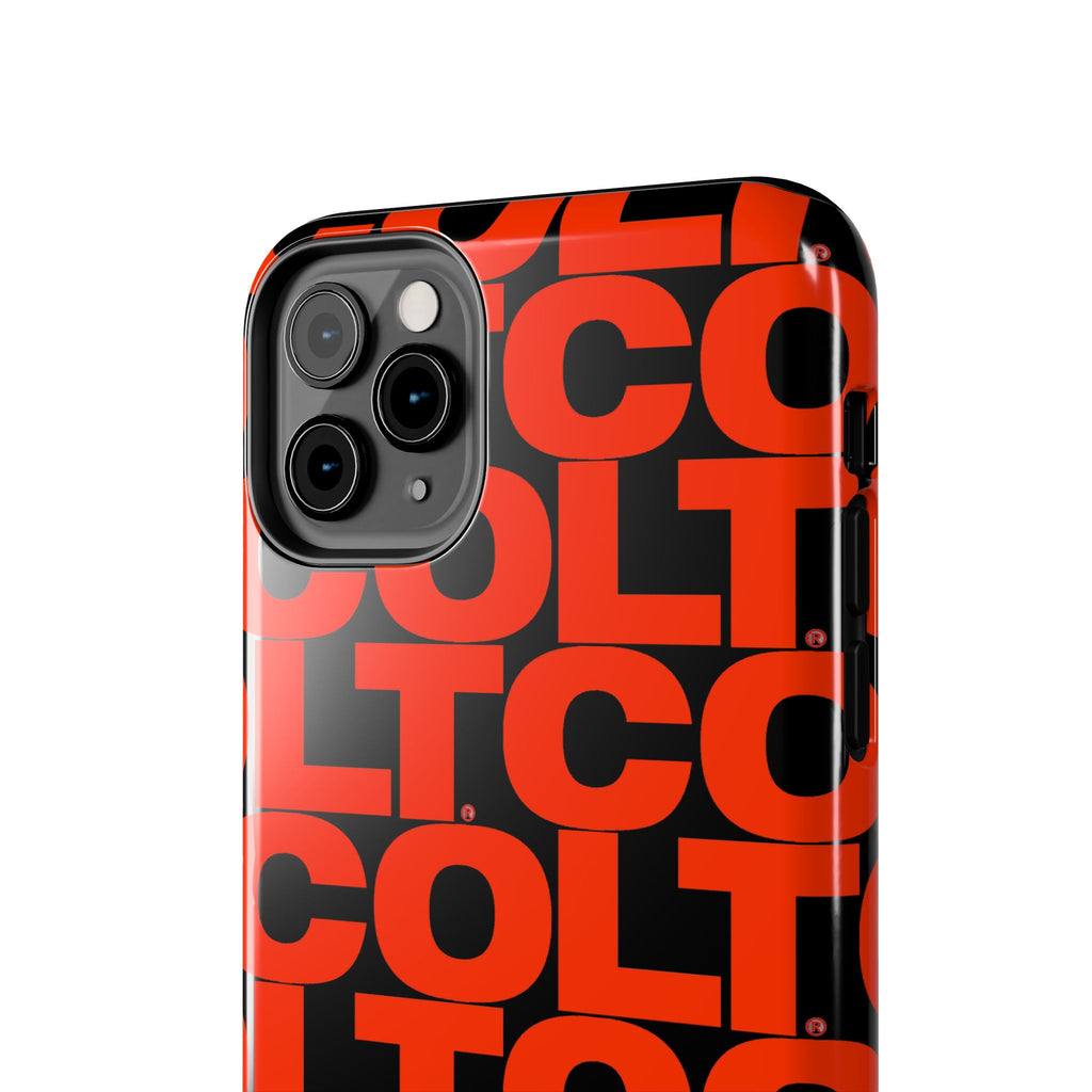 COLT Red & Black Logo Tough Mobile Phone Case