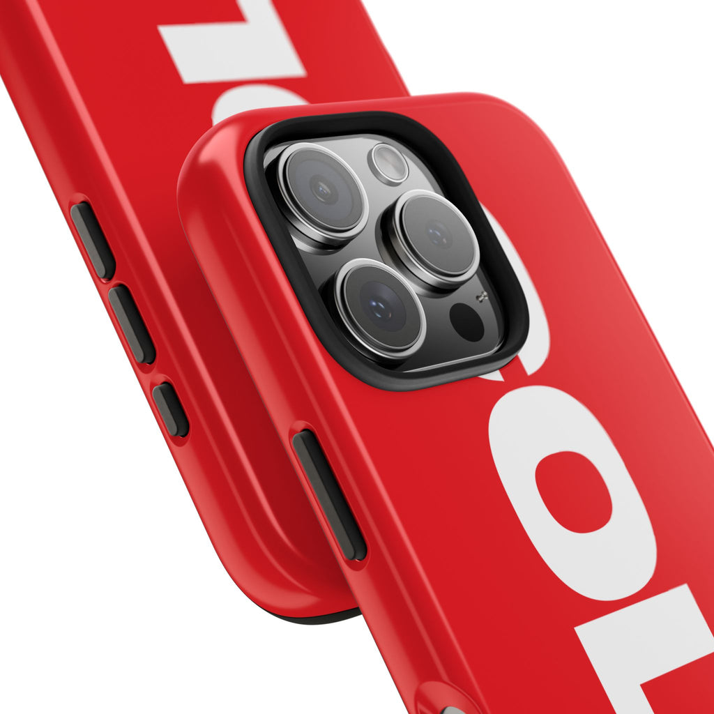 COLT Red & White Logo Tough Mobile Phone Case