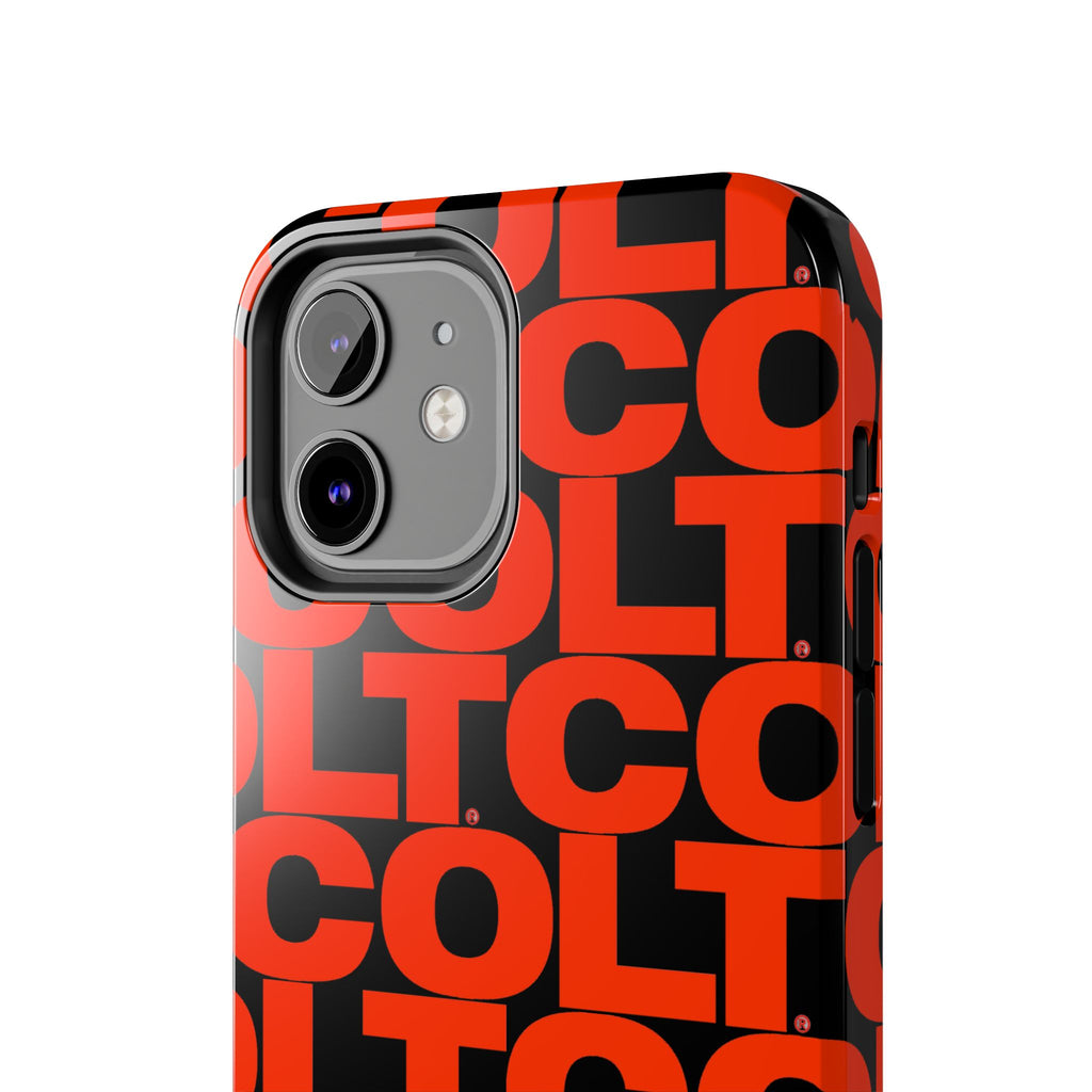 COLT Red & Black Logo Tough Mobile Phone Case