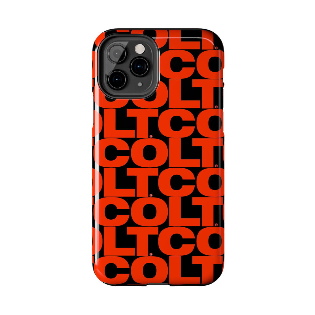 COLT Red & Black Logo Tough Mobile Phone Case