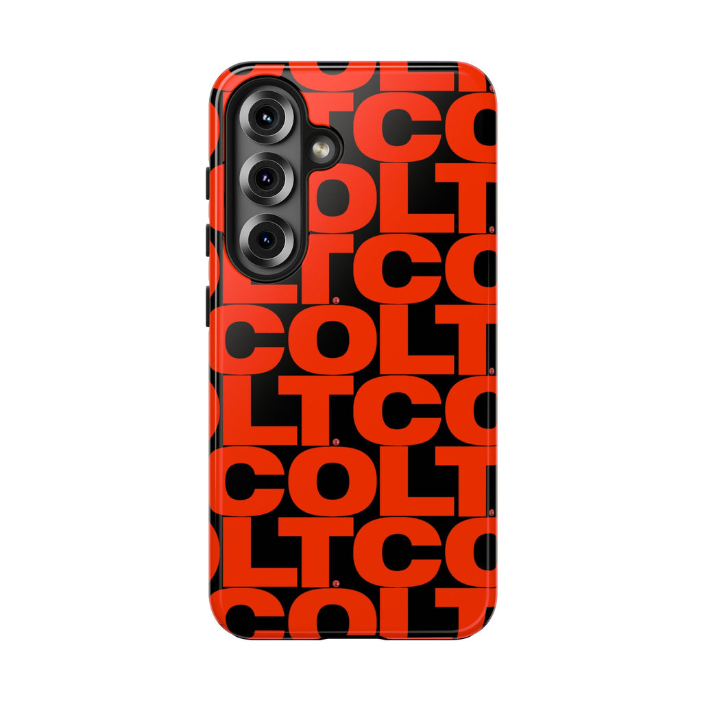 COLT Red & Black Logo Tough Mobile Phone Case