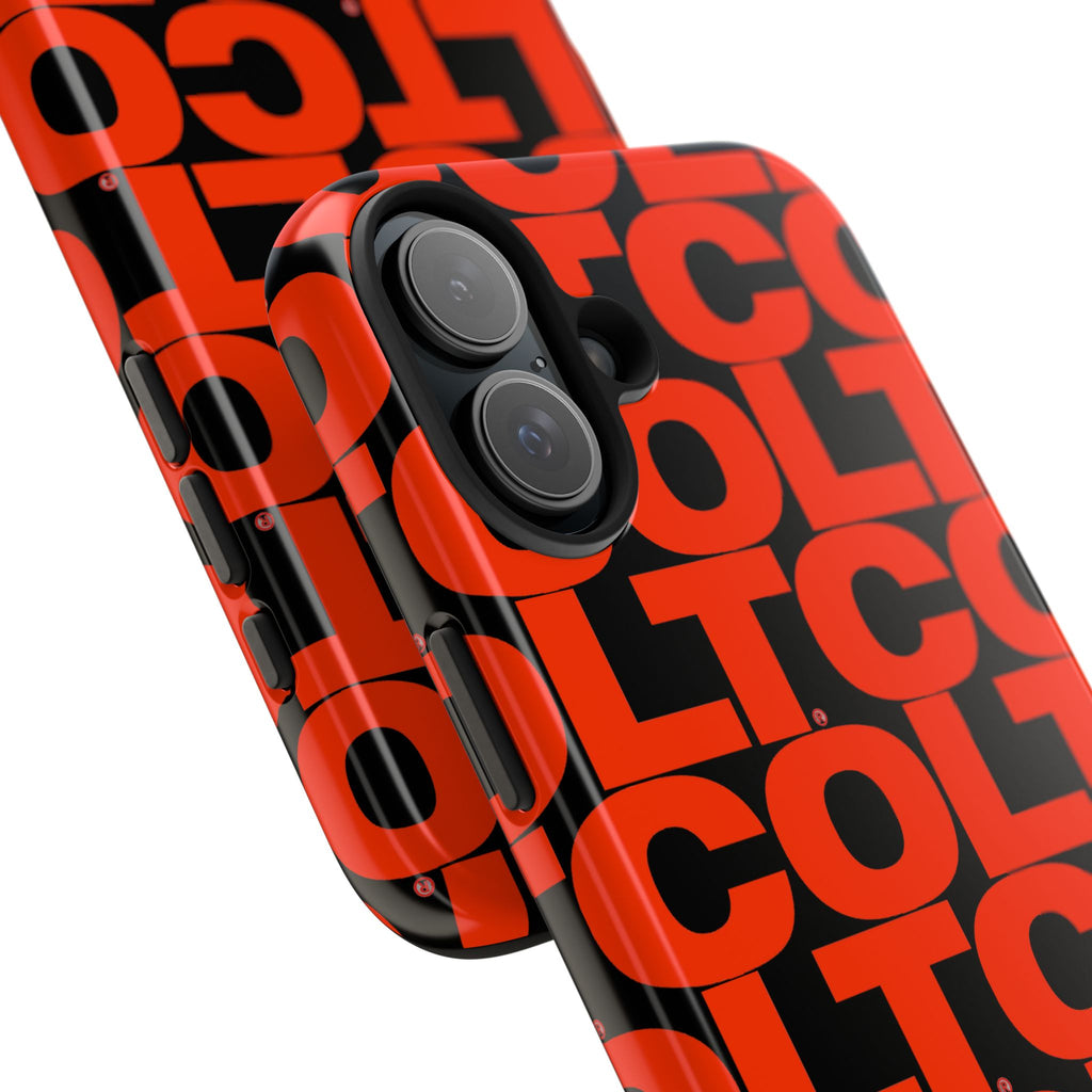 COLT Red & Black Logo Tough Mobile Phone Case
