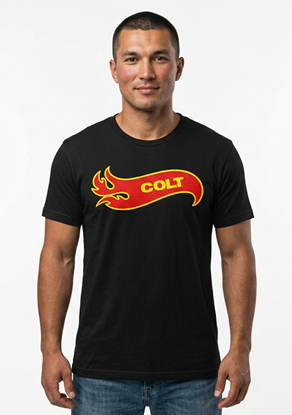 Colt Flame Logo Tee