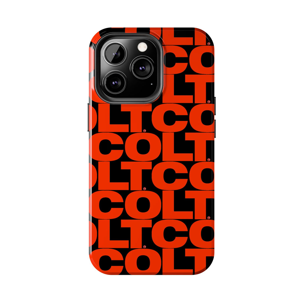 COLT Red & Black Logo Tough Mobile Phone Case