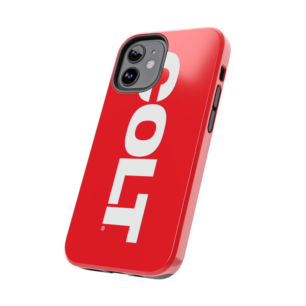 COLT Red & White Logo Tough Mobile Phone Case