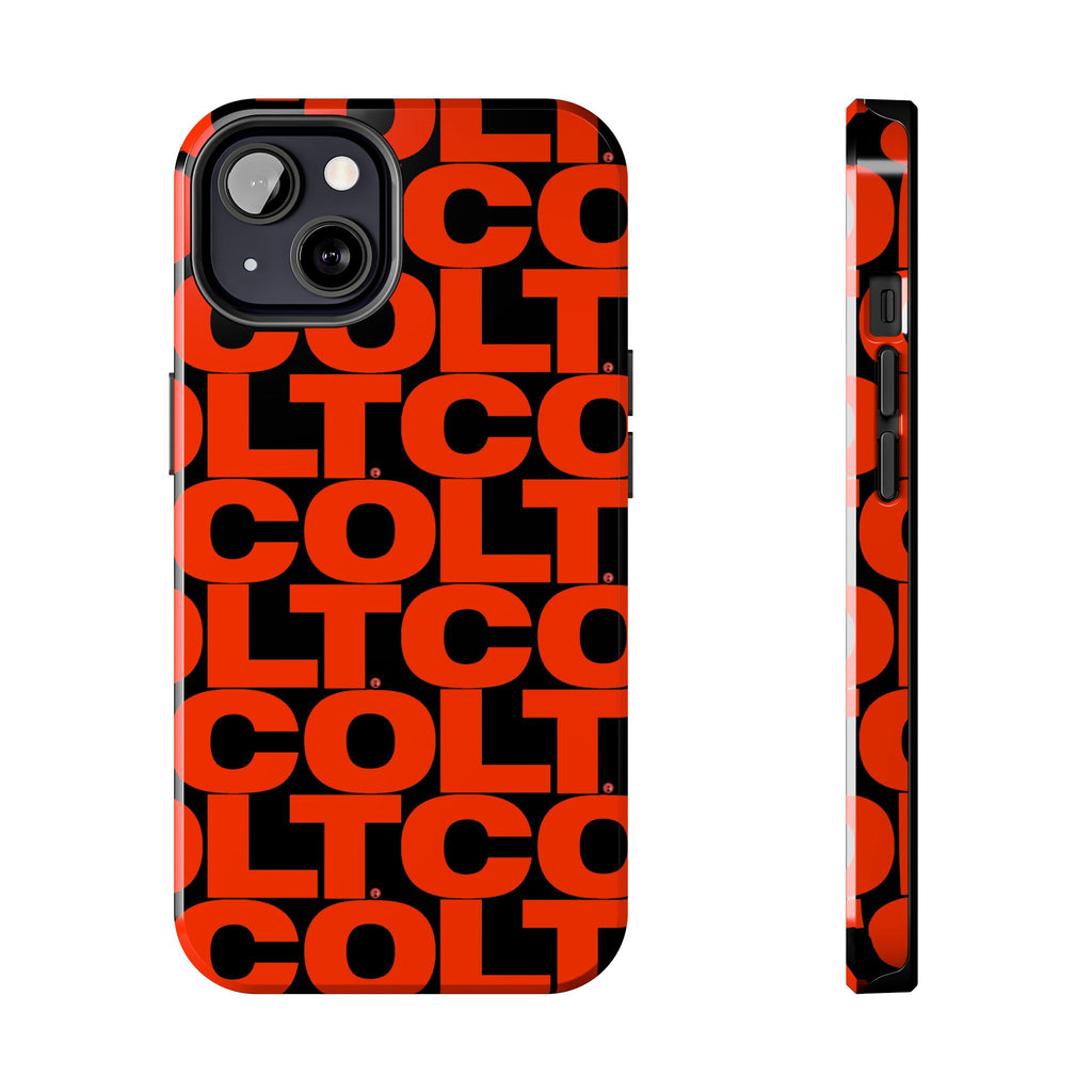 COLT Red & Black Logo Tough Mobile Phone Case