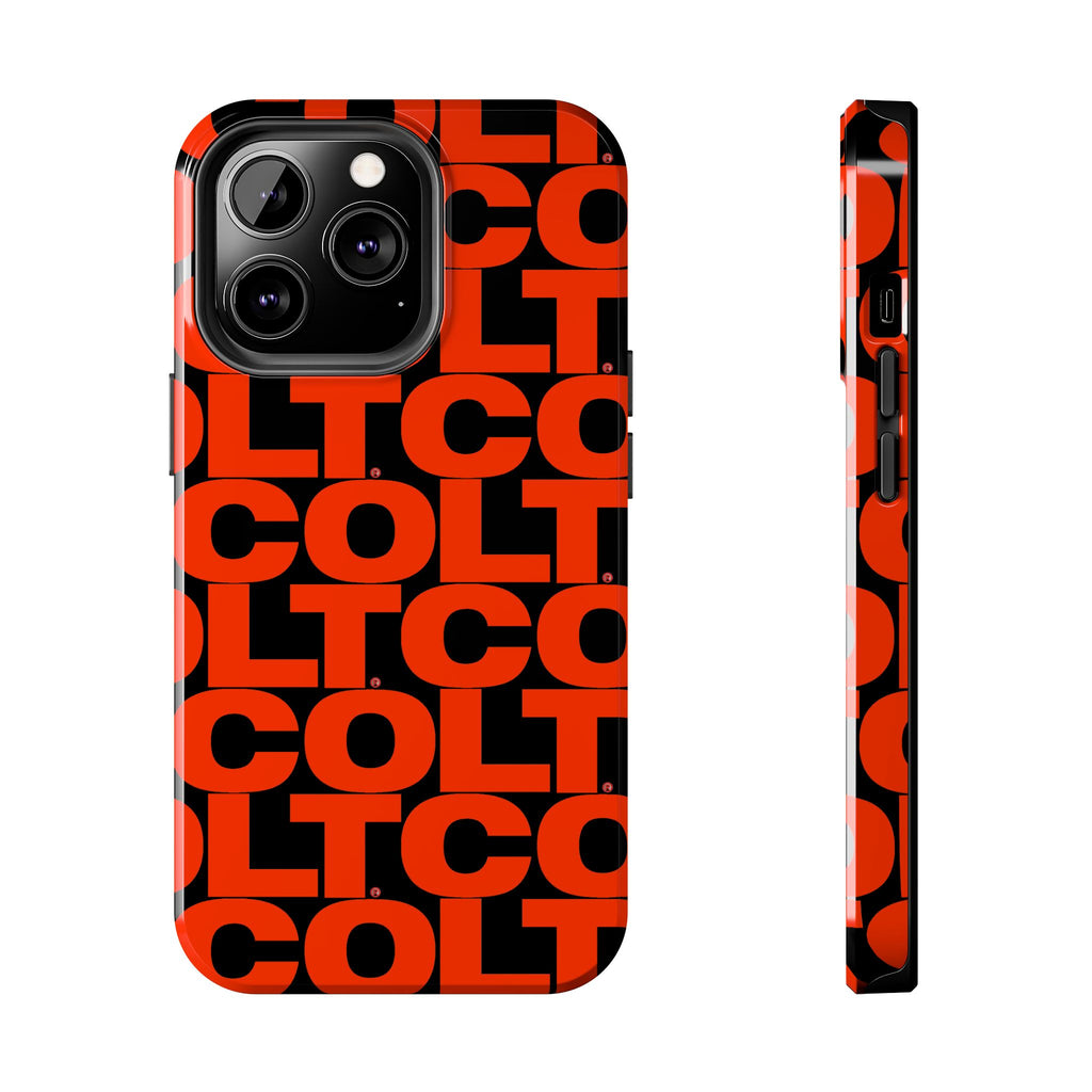 COLT Red & Black Logo Tough Mobile Phone Case